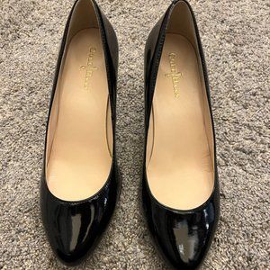 New black patent Cole Haan pumps